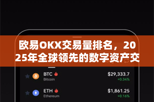 欧易OKX交易量排名,2025年全球领先的数字资产交易所深度解析-第1张图片-欧易官方注册 - OKX官网下载 | 数字加密货币交易所 欧易OKX交易量排名,2025年全球领先的数字资产交易所深度解析-第1张图片-欧易官方注册 - OKX官网下载 | 数字加密货币交易所