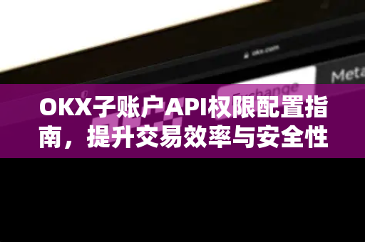 OKX子账户API权限配置指南,提升交易效率与安全性的核心策略-第1张图片-欧易官方注册 - OKX官网下载 | 数字加密货币交易所 OKX子账户API权限配置指南,提升交易效率与安全性的核心策略-第1张图片-欧易官方注册 - OKX官网下载 | 数字加密货币交易所