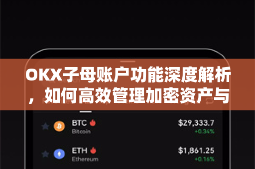 OKX子母账户功能深度解析,如何高效管理加密资产与多账户协同-第1张图片-欧易官方注册 - OKX官网下载 | 数字加密货币交易所 OKX子母账户功能深度解析,如何高效管理加密资产与多账户协同-第1张图片-欧易官方注册 - OKX官网下载 | 数字加密货币交易所